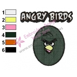 Angry Birds Embroidery Design 044